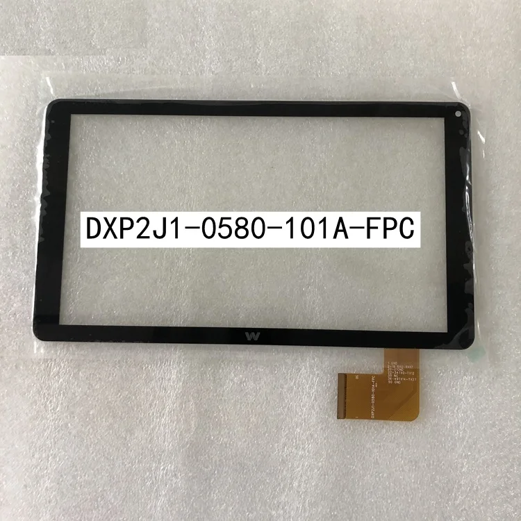 DXP2J1-0580-101A-FPC 10 1 дюймов 254x146 сенсорный экран для планшета сенсорная панель стекло