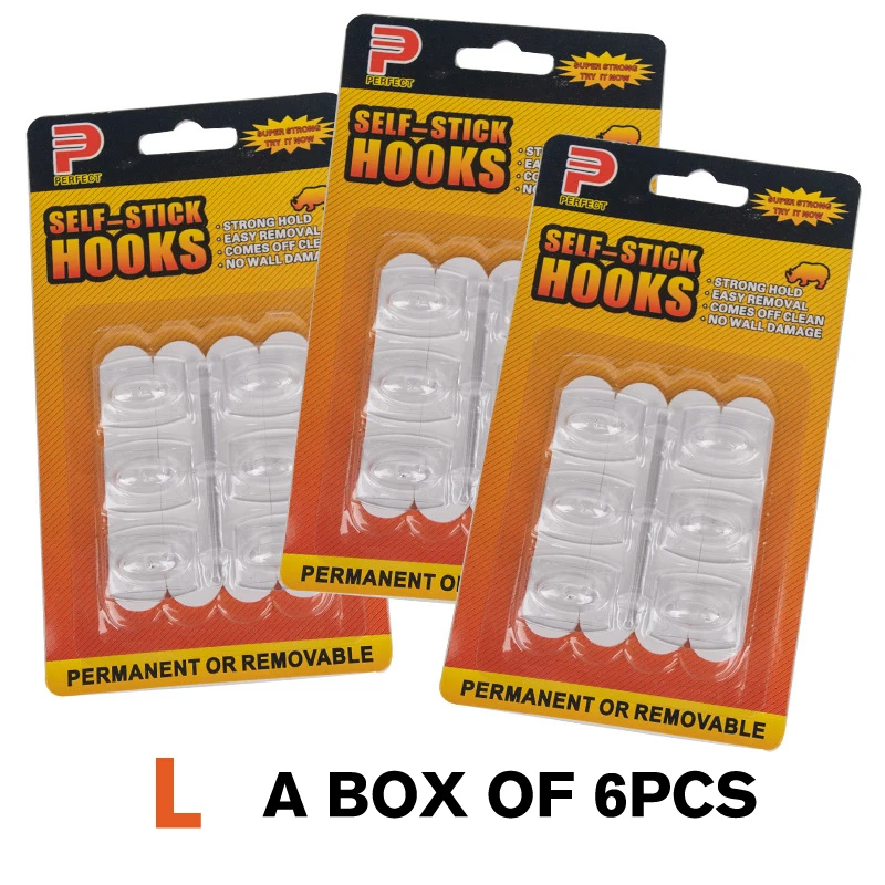 6/20 шт. водонепроницаемые Настенные Мини-крючки | Дом и сад