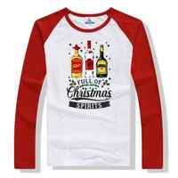 tequila vodka whiskey tshirt funny christmas tshirts women drinking tees full of christmas spirit tee xmas party clothes xl