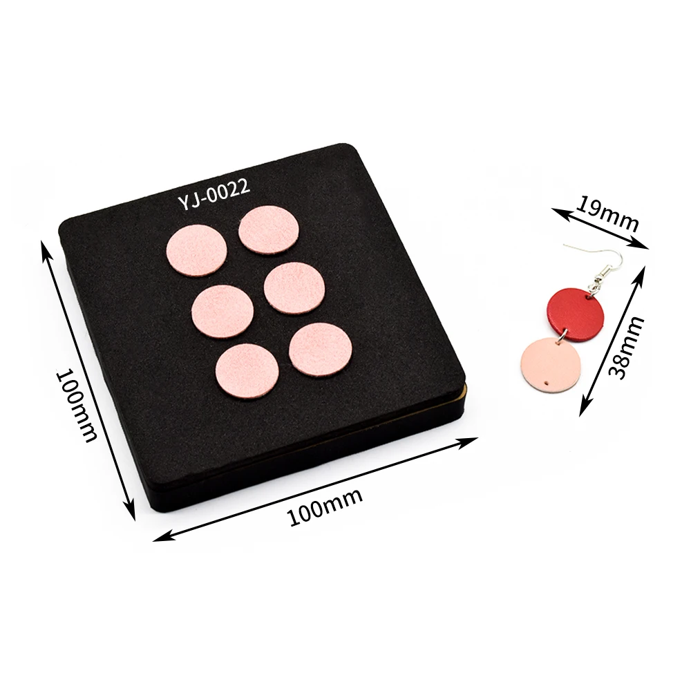 

Деревянная форма для высечки «сделай сам», кожаное ремесло, новые серьги, подвески, аксессуары для Sizzix, машина для больших выстрелов