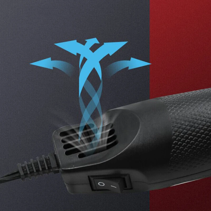 Мини-вентилятор горячего воздуха с европейской вилкой 300 Вт инструмент для