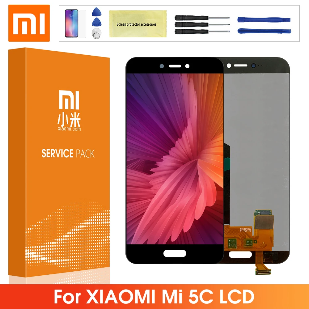 Оригинальный ЖК-дисплей 5 15 дюйма для Xiaomi Mi 5c Mi5c M5c сенсорный экран дигитайзер