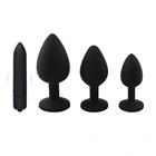 Силиконовый мягкий анальный фаллоимитатор Анальный массажер простаты товары для взрослых геев анальный штекер мини эротический мяч Вибратор Интимные Игрушки для женщин мужчин