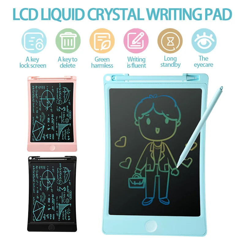 

Magic Drawing Board LED Cartoons Luminous Graffiti Painting Copy Pad Learning Early Educational Toys Gifts For Children Kids