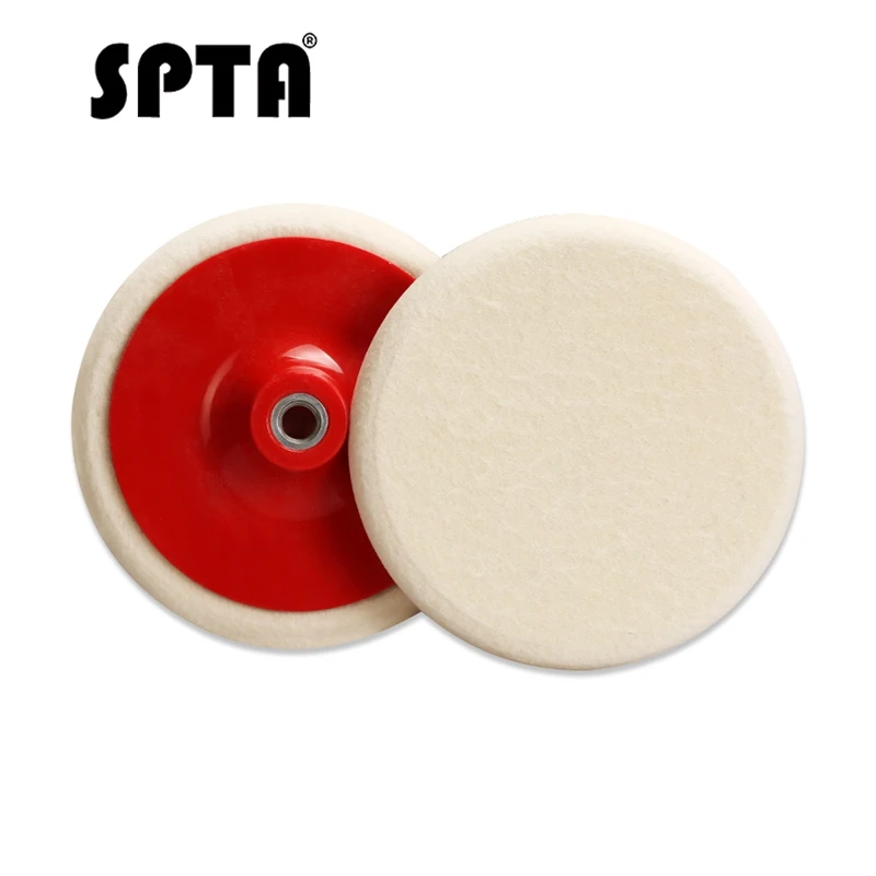SPTA 4 дюймовые/5 дюймовые/6 дюймовые полировальные прокладки из шерстяного войлока