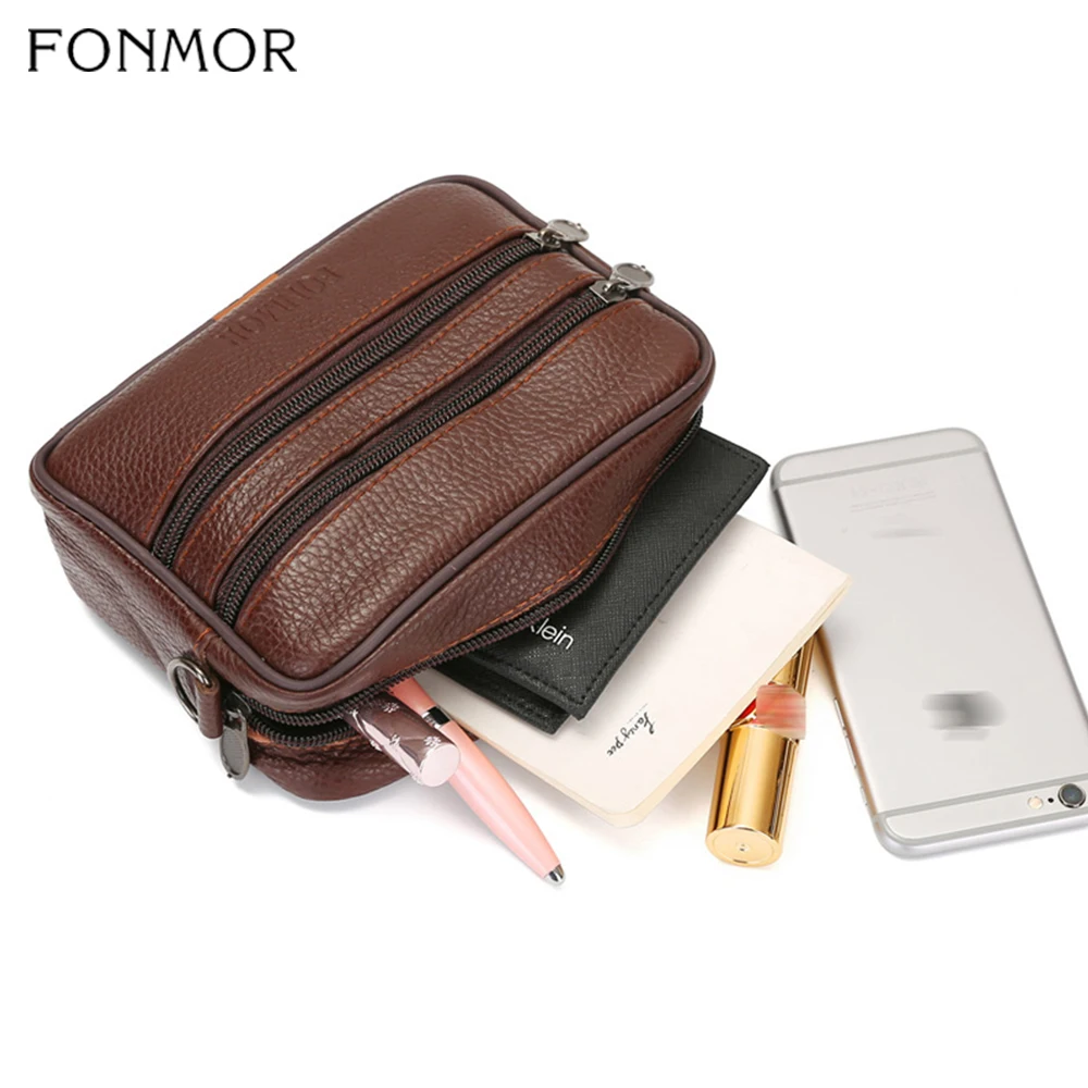 Мужские сумки Fonmor из высококачественной натуральной воловьей кожи мессенджеры