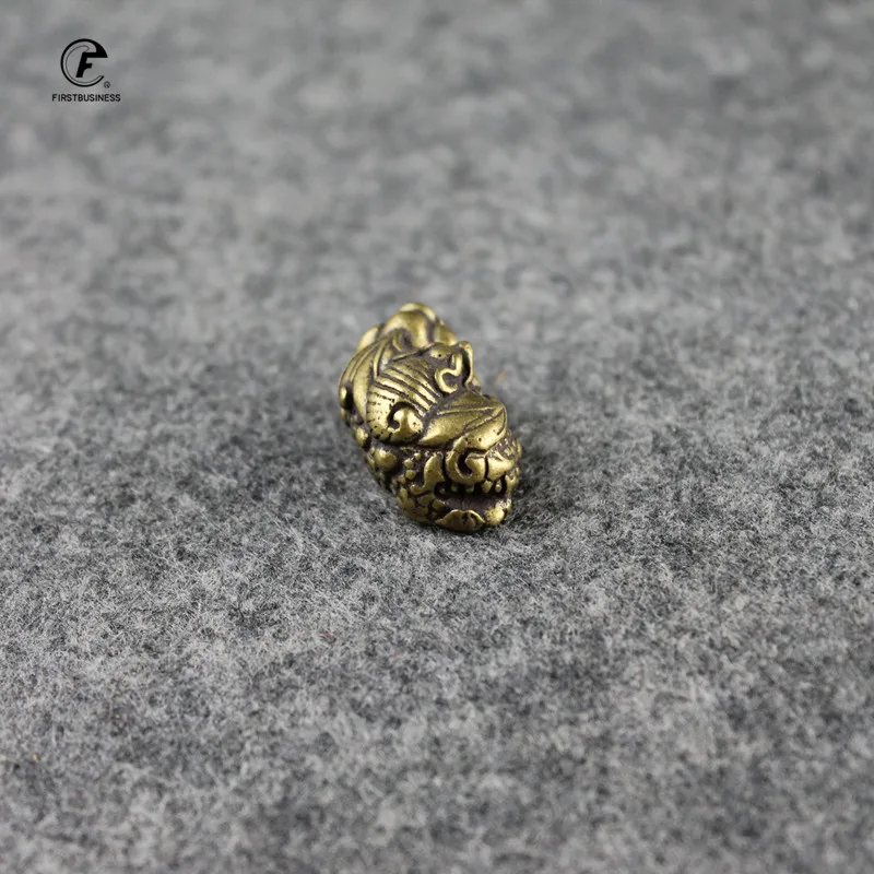 Медная Лягушка на удачу маленькие украшения для чайной церемонии Античная