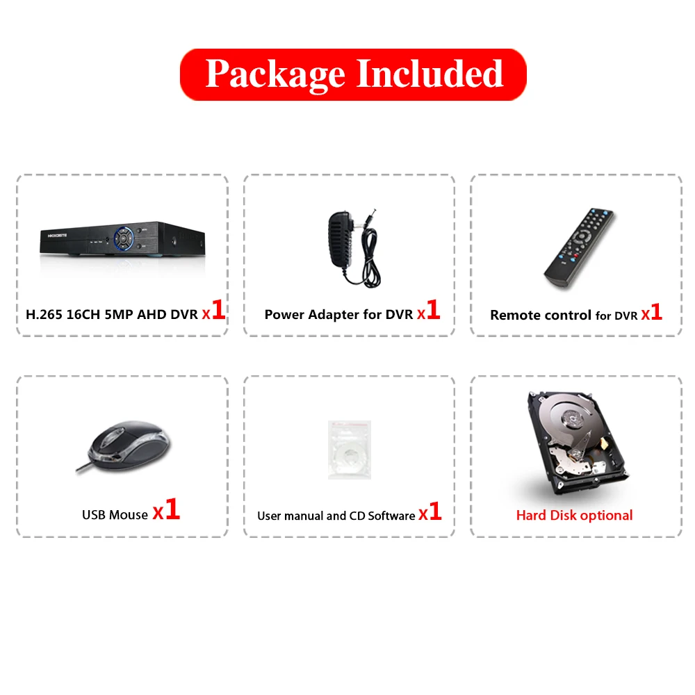 H.265 5MP AHD DVR NVR XVR CCTV 4Ch 8Ch 16Ch 1080P 4MP 5MP гибридный видеорегистратор безопасности камера Onvif RS485 Coxial контроль P2P