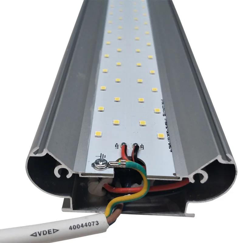 

IP65 15W 20W 30W 36W 40W 50W 120Lm/W LED T8 Industrial Tube Light Warehouse Storage Tunnel Batten Lamp IK08 Lighting