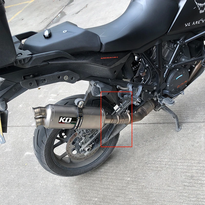 51/74 мм Модифицированная средняя Соединительная труба мотоцикла выхлопная