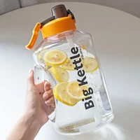 2 7l 91oz gallon water bottle with tube large water bottle sports bottle 2 liters free shipping items bpa free sports outdoor