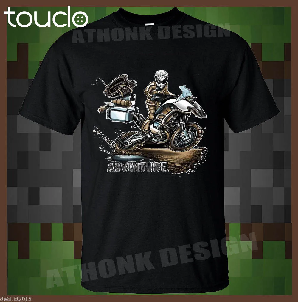 Лидер продаж модная футболка R1200GS motorcyle ADVENTURE RT 1200 R1200RT R1200R для фанатов | Мужская