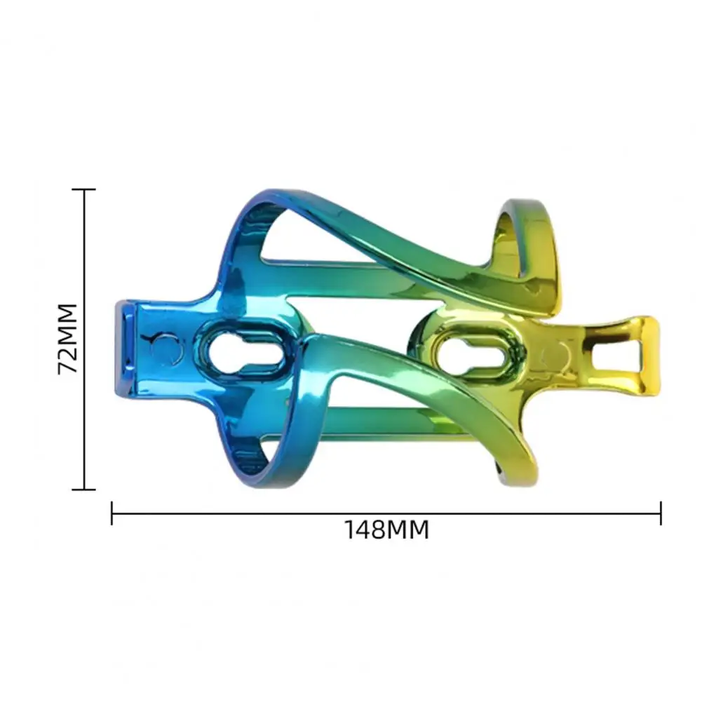 

1 pc Bicycle bottle cage PC plastic electroplating three-color scratch resistance and flexibility outdoor cycling accessories