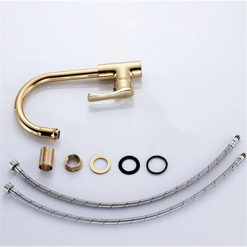 Смесители для кухонной мойки смеситель из твердой латуни горячей и холодной воды