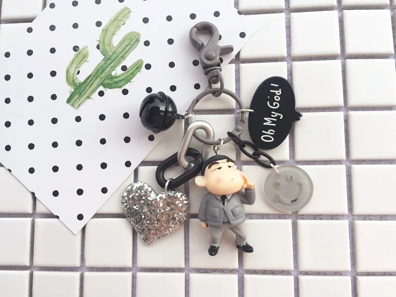 Новинка 2020 милые маленькие новые брелоки для камеры брелок ключей с мультяшным