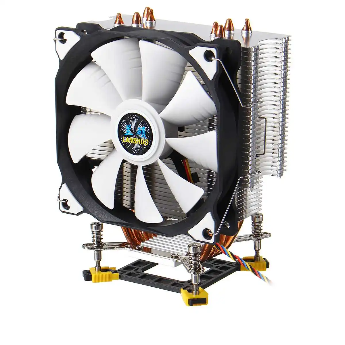 Кулер для процессора 4 контакта 12 В см LGA 775 1150 1151 1155 1156 X58 1366 X79 2011|Кулеры и системы