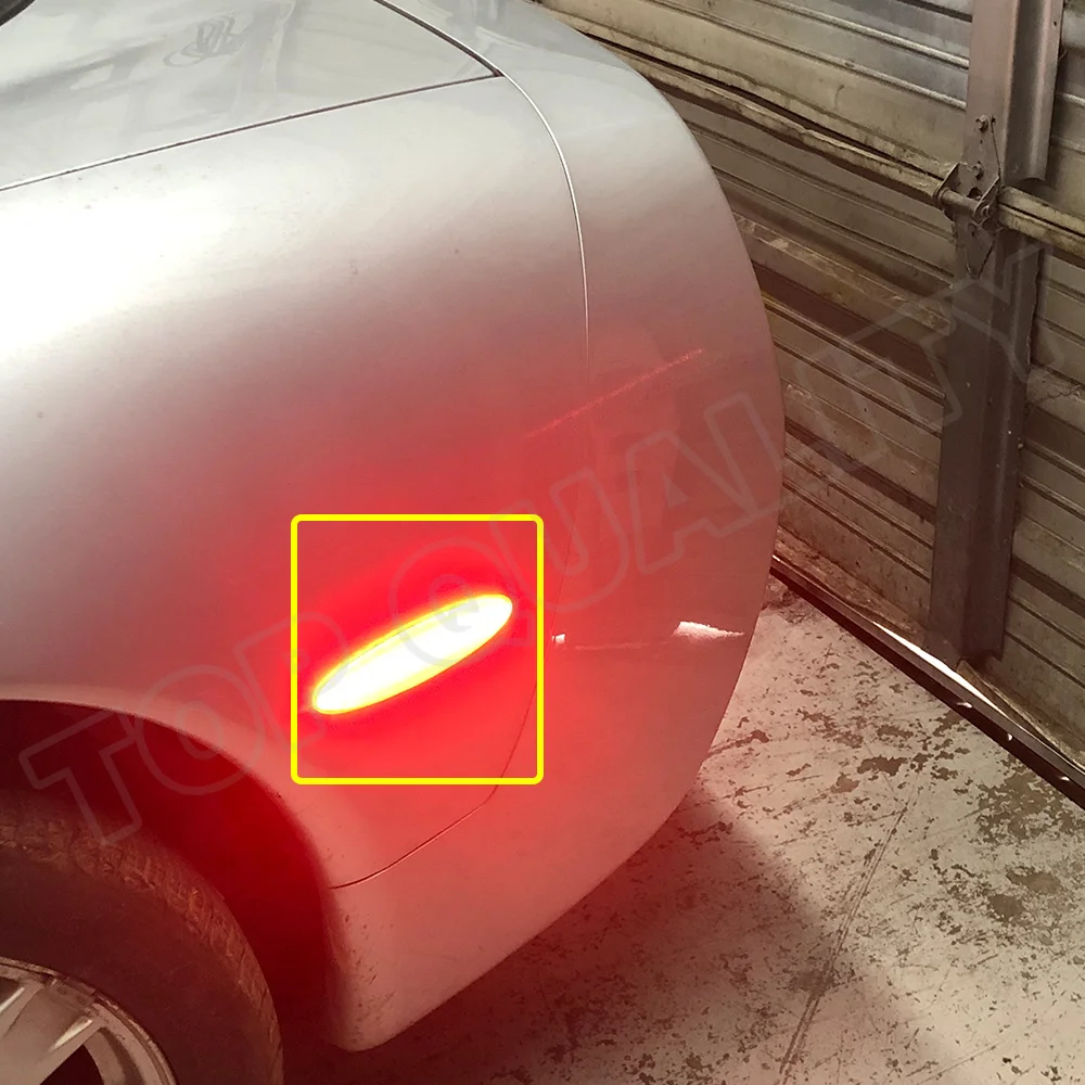 

2Pcs Rear Red LED Side Marker Light Signal Lamp For Chevy Chevrolet Corvette C5 1997 1998 1999 2000 2001 2002 2003 2004 No Error