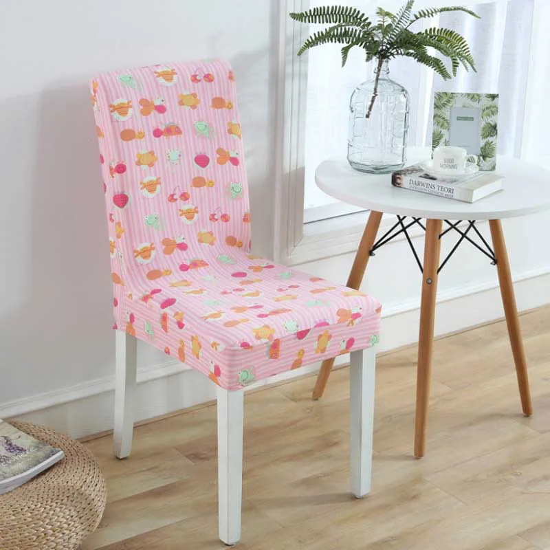 2 шт. защитный чехол для стула чехлы с цветочным узором эластичные Чехлы столовой