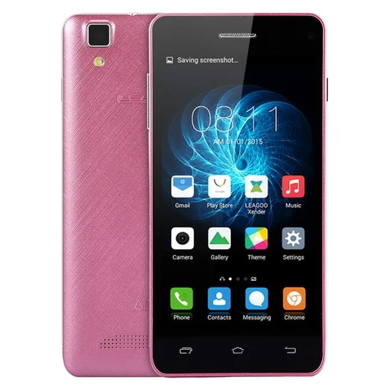 LEAGOO Alfa 6 смартфон с четырёхъядерным процессором MTK6582 ОЗУ 1 ГБ ПЗУ 8 4 ядра Android 5 МП 1600
