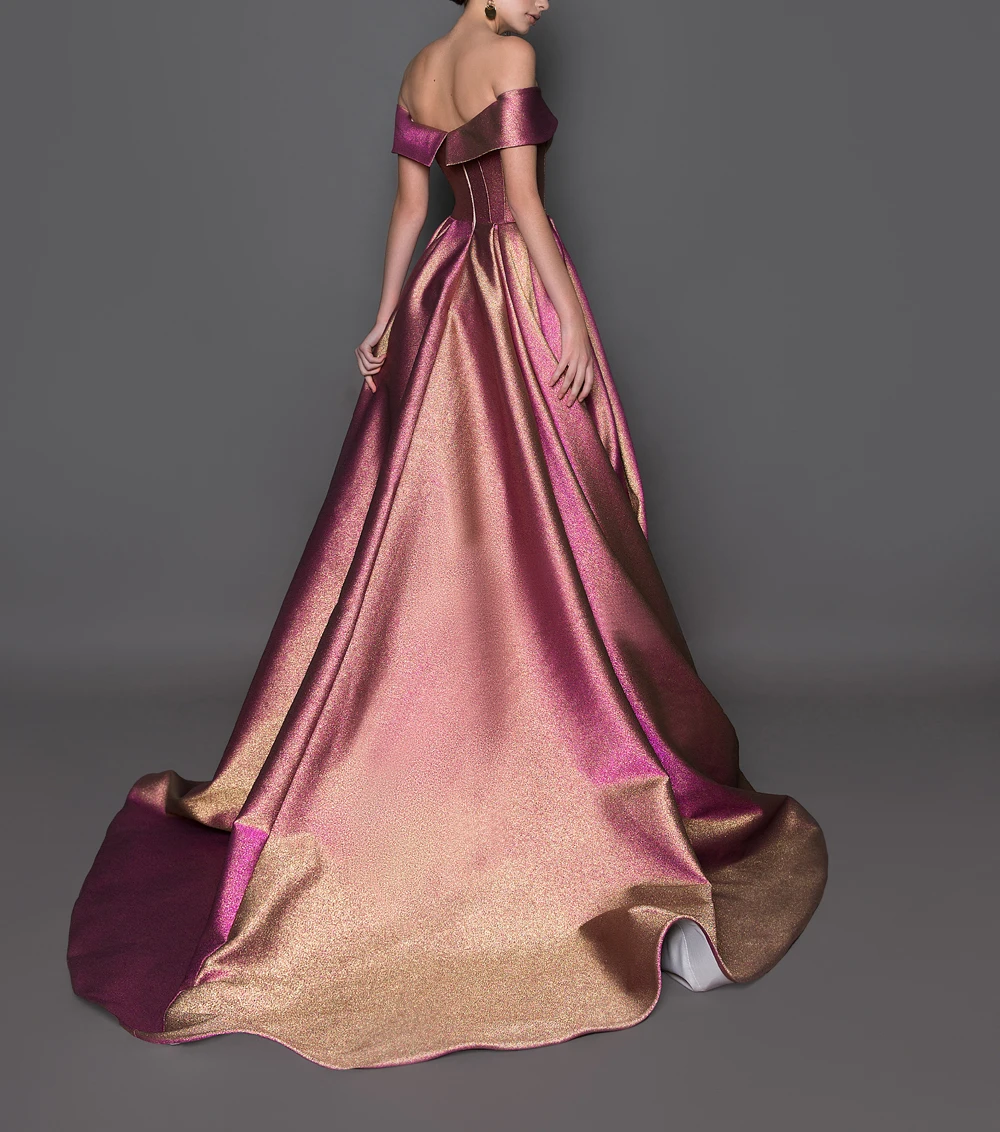 Vestidos De Gala платья для выпускного вечера длинные 2020 атласные с открытыми плечами