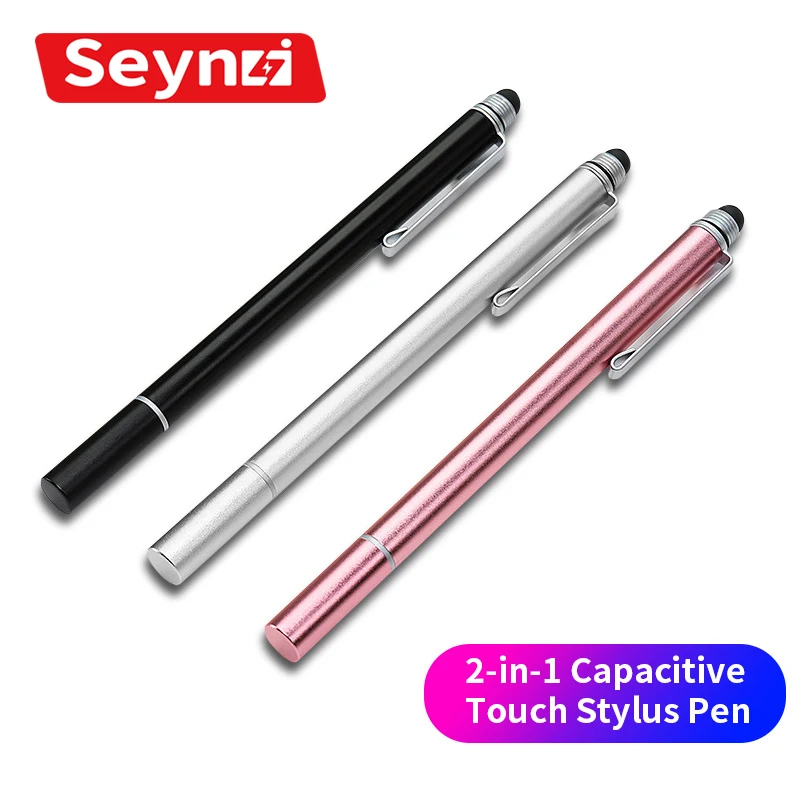 Стилус SeynLi 2 в 1 для Xiaomi Samsung Note телефонов и планшетов | Компьютеры офис