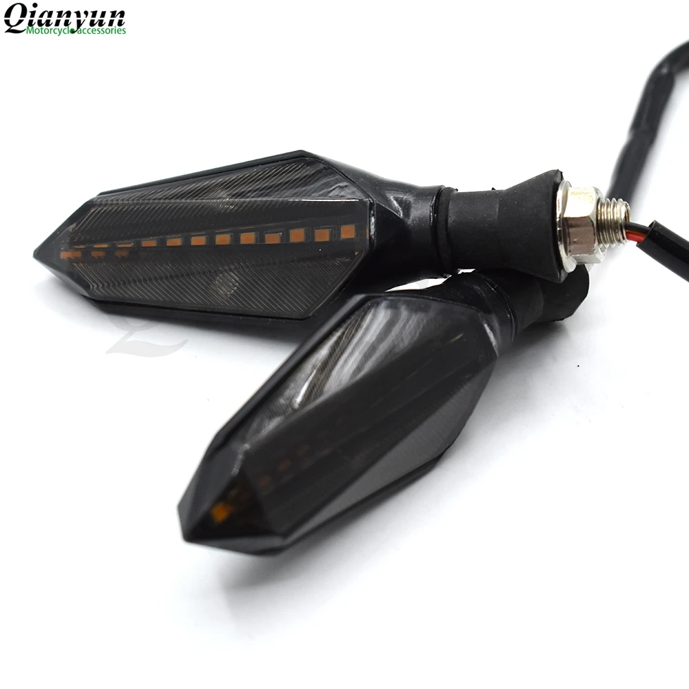 Сигнальные огни мотоцикла 12В светодиодный сигнальный мигатель фонарь для KAWASAKI