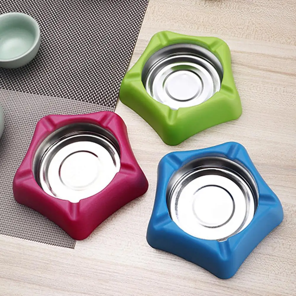 Креативная портативная пепельница в форме звезды антиобжигающая сигарета