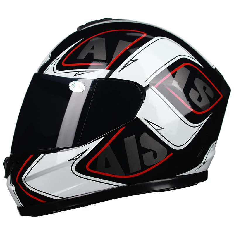 НОВИНКА шлем Ais для мужчин и женщин электрический мотоциклетный полный