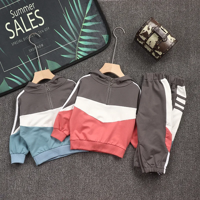 Children clothes Casual Sportsuit Outfit tracksuit Toddler boys Costume Fall winter kids clothing set | Детская одежда и обувь