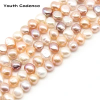 100 aaa natural white pink gold freshwater baroque pearls small loose irregular spacer beads 3 10mm handwork jewelry diy 14