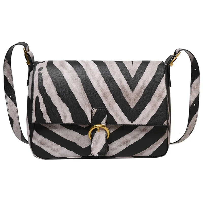 

Small PU Leather Crossbody Bags 2021 trend Shoulder Handbags Branded Bag Leopard Zebra pattern Designer Hand Bag