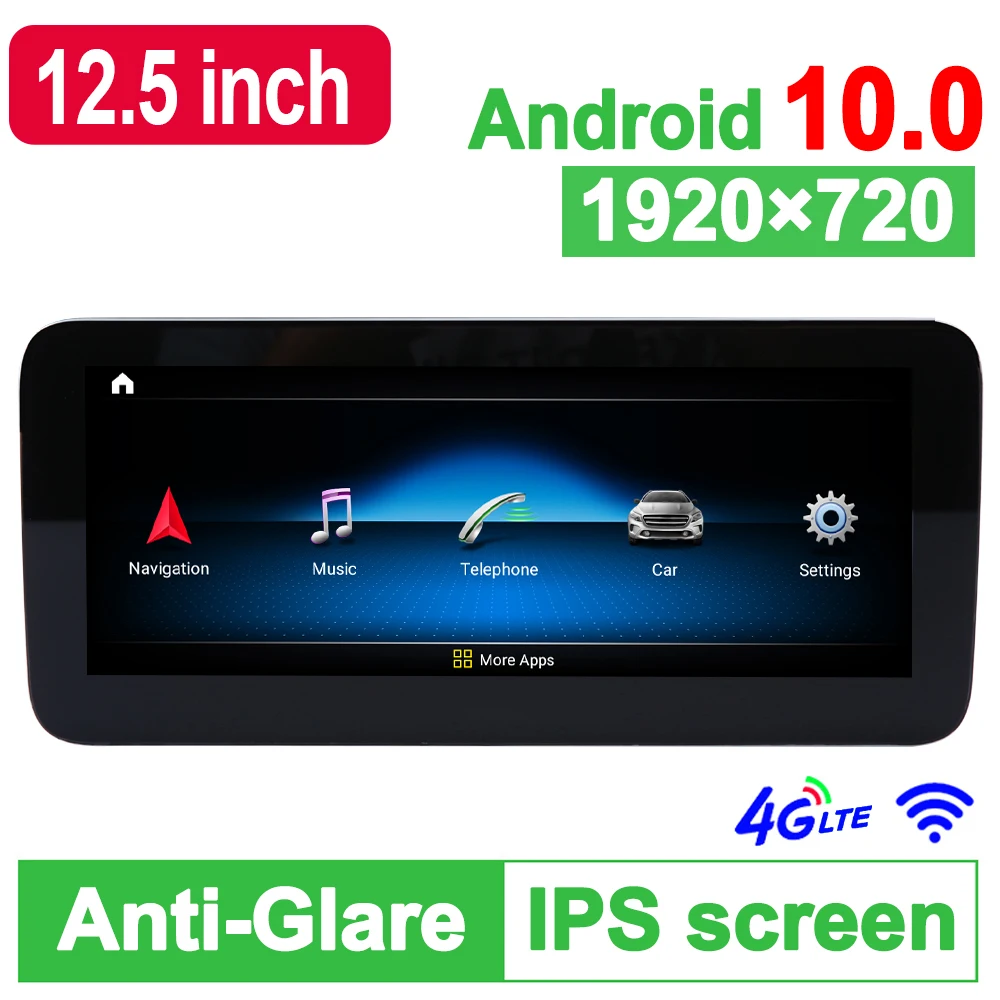 

D-1306，10.25 inch / 12.5 inch 10.0 System Car GPS Navigation Media Stereo Radio For Mercedes-Benz C W205 GLC X253 V W446