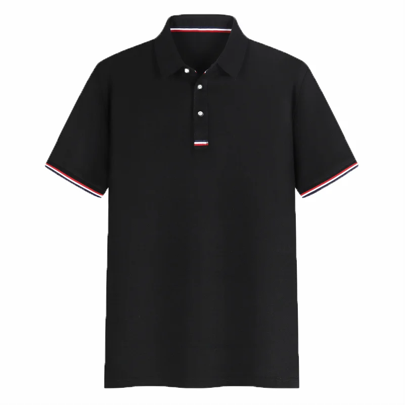 NSLP Fashion Men's and Women's Lapel Short-sleeved Business POLO Shirt Can Be Customized With Printing And Embroidery 2021 New