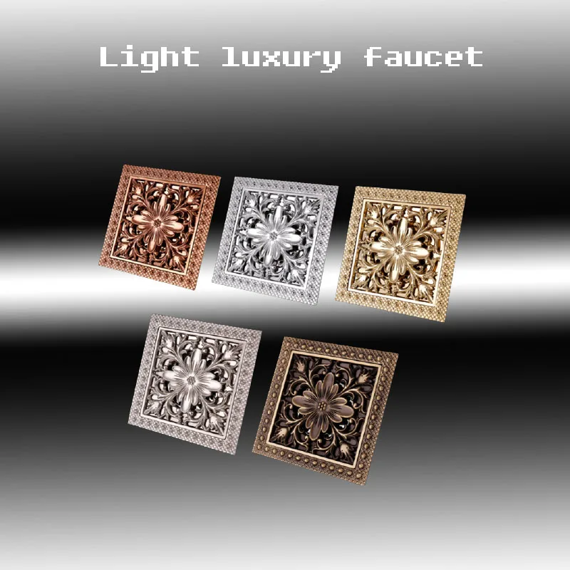 Евро трапы 15 см квадратный ловушка отходов Решетка с волосами ситечко Аксессуары