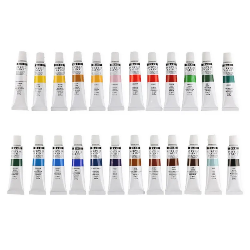 

24 Color Unique Watercolor Pigment Non-Toxic Suitable For Beginners To Use Light Transmittance And Light Resistance Is Good