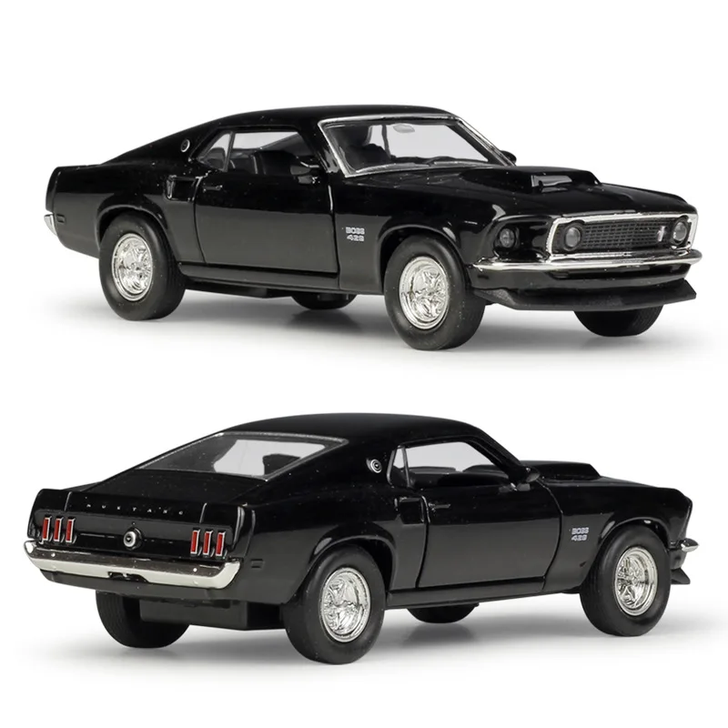 Лидер продаж модель автомобиля из сплава Mustang Boss 429 1:36 детского игрушечного с