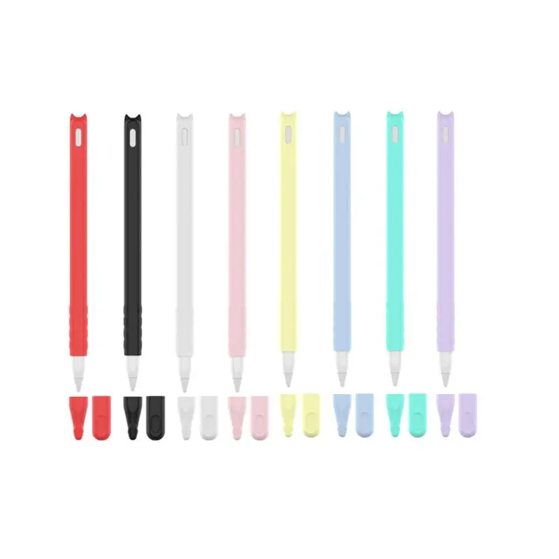 

1Set Silicone Case Protective Cap Nib Holder for iPad Apple Pencil 2nd Touch Pen