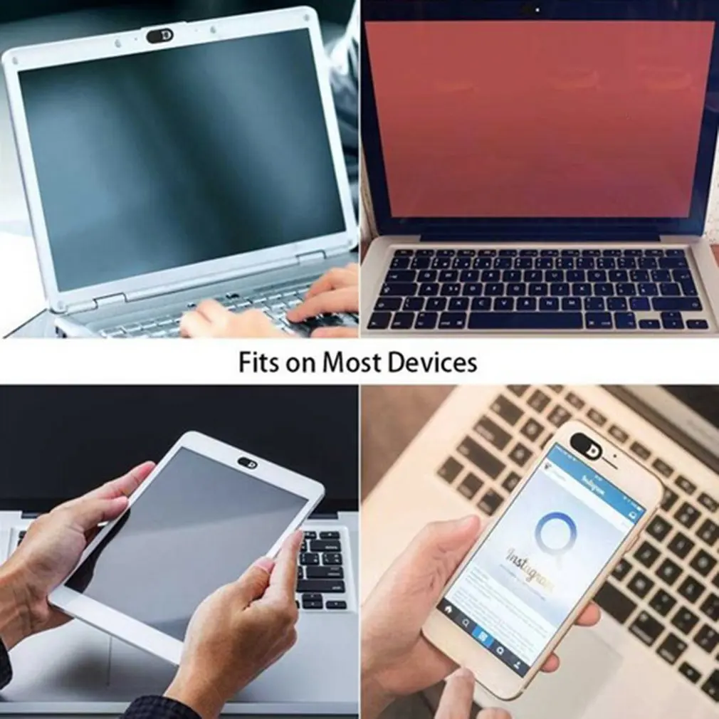 

6pcs Oval Mobile Phone Camera Cover Sticker Webcam Protective Cover Laptop Camera Protective Cover Anti-dust Sliding Cover