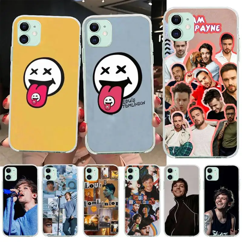 

One Direction Louis Tomlinson Phone Case for iphone 12 13 Mini SE 2020 6 6S Plus 7 8 Plus X XR XS 11 Pro Max Fundas Coque cover