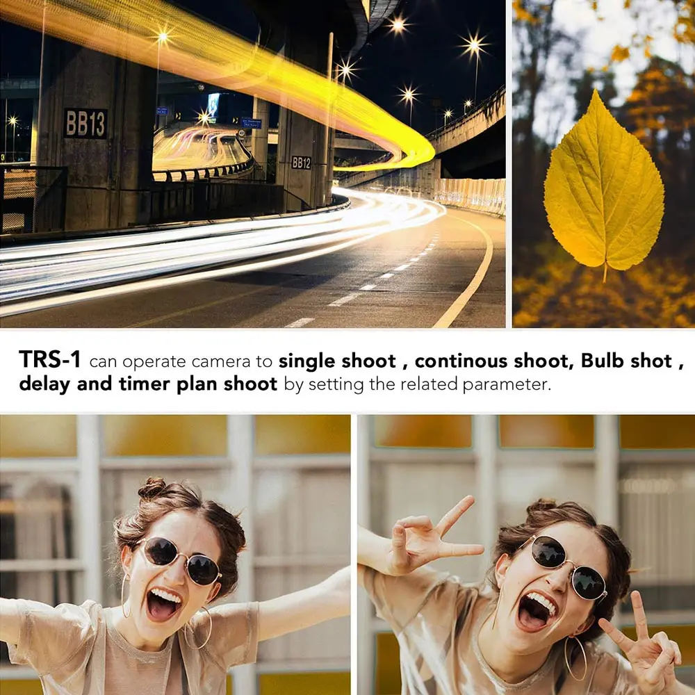 Пульт дистанционного управления для спуска затвора с ЖК-дисплеем AODELAN TRS-C6 Canon EOS R6