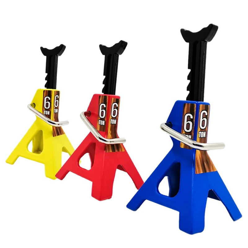 

Simulation 6T Adjustable Height Jack Stands for 1/10 4WD SCX10 Rock Crawler Toy Car