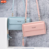leather universal mobile phone bag for samsungiphonehuaweihtcxiaominokiameizu case shoulder bag crossbody cover coin purse