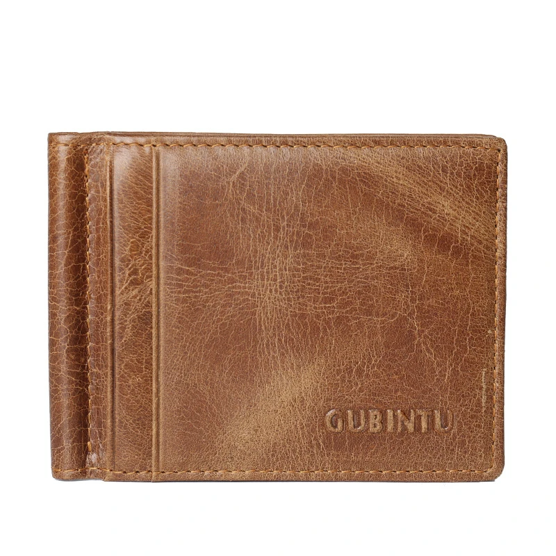 GUBINTU 2019 новый кожаный кошелек для кредитных карт мужской и женский Магнитный