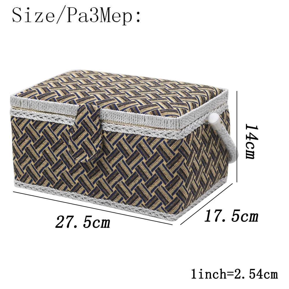 Многофункциональная тканевая корзина для шитья наборы стежка резьба иглы