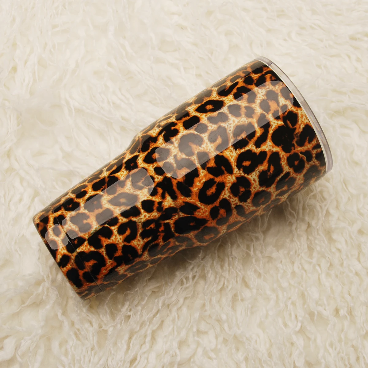 

Стакан с крышкой и леопардовой чашкой, 30 унций