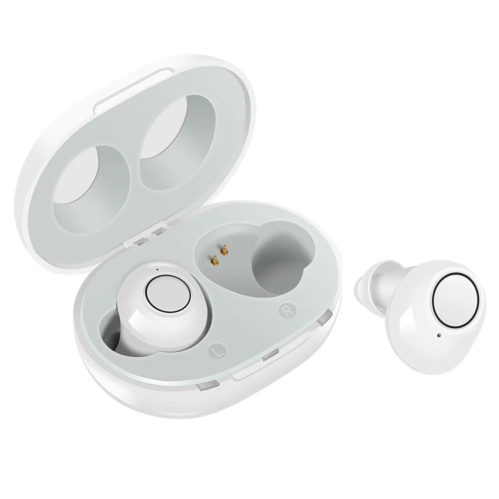 

Mini Ear Hearing Aids USB Rechargeable Apparatus In Ear Invisible Hearing Aid Assistant Adjustable Tone Sound Amplifier For Deaf