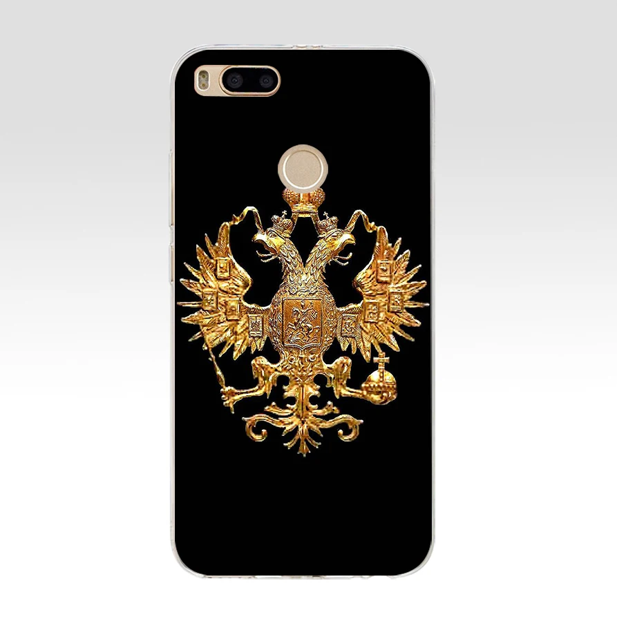 Мягкий силиконовый чехол из ТПУ с эмблемой российского флага 084AA для телефона xiaomi