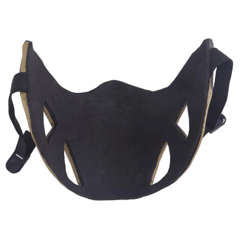 MK3 Скорпион Косплэй половина уход за кожей лица маски вечеринка Хэллоуин костюм