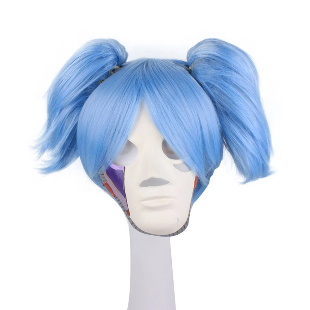 Новинка реквизит для косплея Салли из лица латексная маска и парик короткие