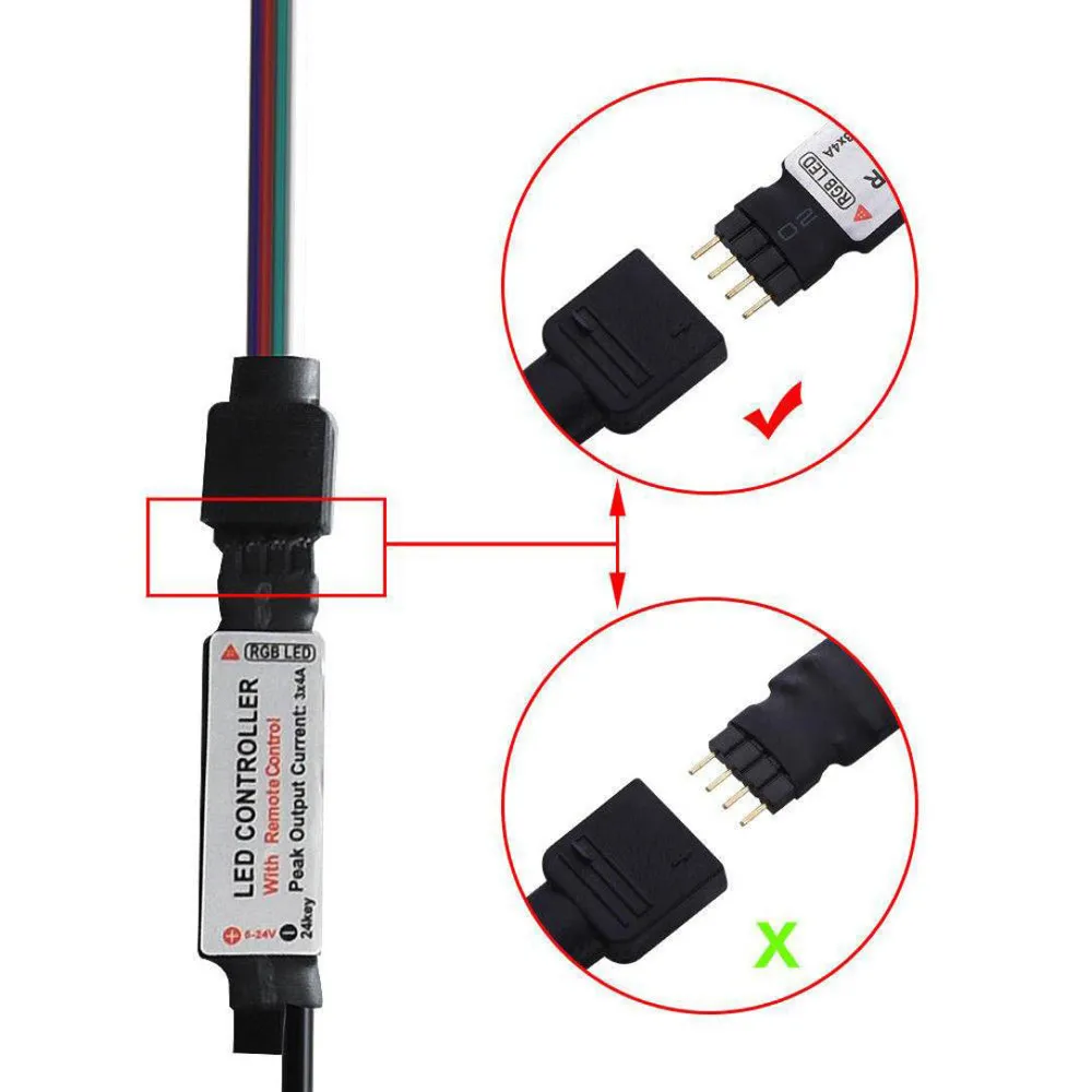 DC 5 В RGB Светодиодная лента светильник USB неоновая ТВ задний белый PC декоративный